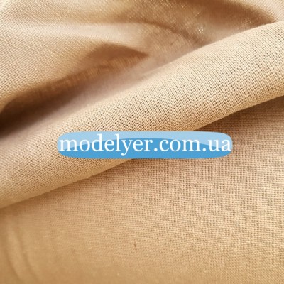 Ткань Лен (бежевый)